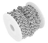 Guirnalda de Cuentas de Plástico 8mm, Cuerda en Rollo de 10 Metros, Decoración Colgante para Navidad - Resistente y Versátil, Ideal para Fiestas y Manualidades (Pago)
