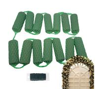 Guirnalda de espuma para flores, 14 bloques de esponja de espuma de absorción | Soporte de flores artificiales para interiores para puerta delantera, balcón