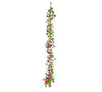 Guirnalda de Flores Artificiales, 150 cm, Margarita, Margarita, floristería, Suministros de floristería, decoración de Mesa, Boda, decoración de Pared, Guirnalda Decorativa para Manualidades, Vid