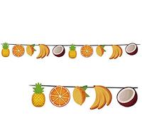 Fiestas Guirca – Guirnalda de frutas – 15 piezas – 300 cm