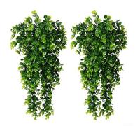 Guirnalda de hiedra artificial, 80 cm de largo, enredadera sintética para decoración del hogar, jardín, fiesta, decoración interior y exterior, decoración floral versátil de temporada (4 piezas C)