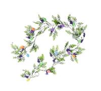 Guirnalda de Huevos de Pascua,Decoración de Hogar Estacional - Huevos de Pascua Coloridos - para Interior Pared Escaleras y Chimenea Primavera y Fiestas