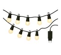 Guirnalda de Luces LED Blancas Cálidas para Interiores - Diseño Moderno y Elegante, Cable de 5m con Temporizador Incluido