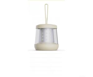 Guirnalda de luces LED de camping de 10 m, linterna recargable de color blanco cálido con mango de silicona para tienda de campaña al aire libre, fiesta, senderismo, decoración (coloreada)