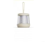 Guirnalda de luces LED de camping de 10 m, linterna recargable de color blanco cálido con puerto para decoración de tienda de campaña al aire libre, diseño de gancho colgante (coloreado)
