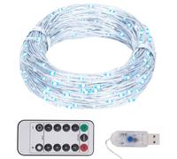 Guirnalda de luces LED vidaXL con 150 LED, color blanco frío, para Navidad
