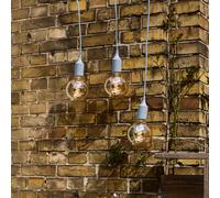 Guirnalda de luces OSRAM ENDURA DECOR, azul, 7 m, 3 luces, IP44