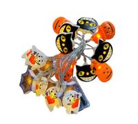 Guirnalda de luces para Halloween, resistente a la intemperie y decoraciones festivas
