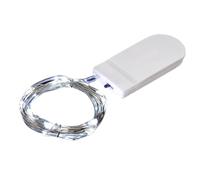 Guirnalda de luces parpadeantes con pilas, 1 m, alambre de cobre estrellado para centro de mesa, Navidad, Año Nuevo, Pascua, cumpleaños, día de San Valentín, diminuta luz LED, luciérnaga brillante