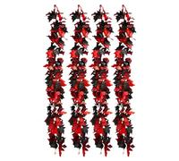 Guirnalda de otoño para Manto, Guirnalda de Hojas de Arce, decoración de otoño de Acción de Gracias, Suministros de para Halloween, Chimenea, Boda, Interior, Exterior, Escalera, Puerta