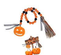 Guirnalda de perlas para Halloween, otoño, casa de campo, decoración de bandeja, con