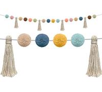 Guirnalda de Pompones y borlas Everyone is Welcome