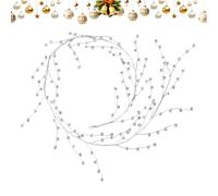 Guirnalda de - realistas y brillantes, decoración de perlas de guirnalda de árbol, decoración de casa , accesorio de de invierno, brillante para colgar en la parte