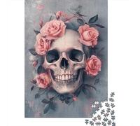 Guirnalda de Rosas Puzzle para Adultos Puzzle de 1000 Piezas Cartón Relajante Familiar Regalo Hogar 52x38cm/1000pcs