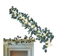 Guirnalda Del Olivo Con Luces De Decoración Planta Artificial Impermeable