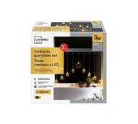 Guirnalda estrella 9 LED blanco