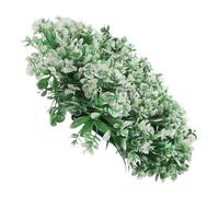 Guirnalda Floral Artificial Verde de Plástico para Puerta Principal | Resistente Decoloración, Decoración para Hogar y Bodas, bajo Mantenimiento, sin Riego ni Fertilizante