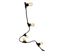 Guirnalda luminosa exterior conectable 20 bombillas de filamento vintage casquillo E27 LED blanco cálido LINK ME LIGHT 8m