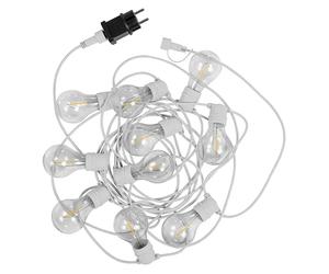 Guirnalda luminosa LED Allegra (Para exterior, 8 m, Color de luz: Blanco neutro)