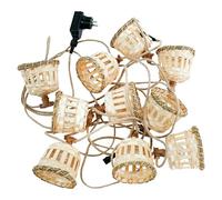 Guirnalda luminosa LED Aurora (Para exterior, 8 m, Color de luz: Blanco neutro)