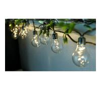 Guirnalda luminosa LED Bulb (Funciona con pilas, 3 m, Blanco cálido)