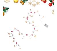 Guirnalda luminosa LED con forma de corazón | Luminaria de intensidad ajustable | Decoraciones festivas ambientales, ideal para bodas, fiestas, terrazas y dormitorios