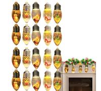 Guirnalda luminosa LED con pilas navideñas - Guirnalda con esferas iluminada, decoración vintage para , boda, interior, exterior, ventana, jardín, valla trasera