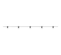 Guirnalda luminosa LED (Para exterior, 550 cm, Color de luz: Blanco cálido, Redonda)