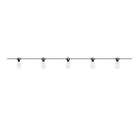 Guirnalda luminosa LED (Para exterior, 550 mm, Color de luz: Blanco cálido, Ovalada)