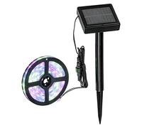 Guirnalda luminosa solar (Largo: 3 m, LED, RGB)