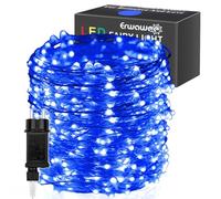 Guirnalda luminosas 100M 1000 LED Alambre de cobre,Cadena de Luces Navidad con 8 Modo de Iluminación,Exterior Impermeable para Decoración Interior e Exterior,Árbol,Fiestas,Bodas,Jardín,Halloween, Azul