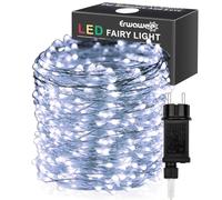 Guirnalda luminosas 100M 1000 LED Alambre de cobre, Cadena de Luces Navidad con 8 Modo de Iluminación,Exterior Impermeable para Decoración Interior e Exterior,Árbol,Fiestas,Bodas,Jardín, Blanco frío