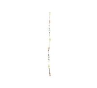 GUIRNALDA MICRO LED EXTRA DENSE DORADO MULTICOLOR PARPADEANTE 900CM 567L CABLE PLATA