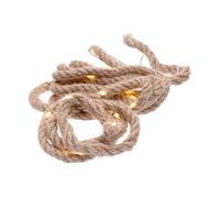 Guirnalda MICROLED Cuerda Yute LUZ Calida 30 Leds 3M
