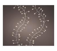 Guirnalda microleds parpadeante, 480 leds, blanco calido. lumineo