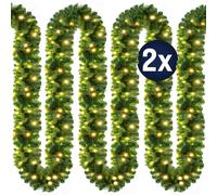Guirnalda Navidad set de 2 interior y exterior 5m