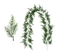 Guirnalda navideña para repisa de Chimenea Corona de vegetación Invernal de