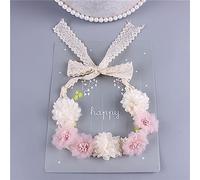 Guirnalda nupcial Corona de flores Corona, Diadema Diadema for niños Flores Corona de flores for niños Corona de flores for el cabello de la boda Corona de bebé for una niña Coronas de amuletos (Color
