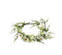 Guirnalda para el pelo, corona de flores, diademas para mujer, corona de novia para puesto de mercado