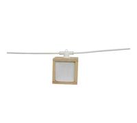 Guirnalda solar LED Vega (Para exterior, 8 m, Blanco cálido)