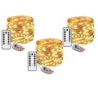 Guirnaldas de luces led de 12 metros de longitud: 6