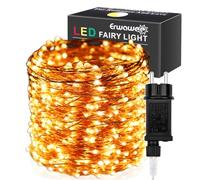 Guirnaldas luminosas,100m 1000 LED Cadena de Luces Alambre de cobre con 8 Modo de Iluminación,Exterior Impermeable para Navidad Decoración Interior e Exterior,Árbol,Fiestas,Jardín,Blanco cálido