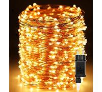 Guirnaldas luminosas, 200M 2000 LEDs Cadena de Luces Navidad Alambre de cobre 8 Modo de Iluminación,Exterior Impermeable para Decoración Interior e Exterior,Árbol,Fiestas,Bodas,Jardín, Blanco cálido