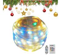 Guirnaldas luminosas de interior, guirnaldas luminosas LED | Guirnalda de luces coloridas de 100 LED con mando a distancia - Guirnaldas luminosas de 32,8 pies, guirnaldas LED impermeables IP65 para