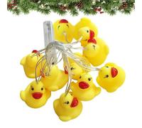 Guirnaldas luminosas, iluminación decorativa impermeable, guirnalda de | Decoración de iluminación lindo pato brillante para exterior de casa, jardín, balcón camping terraza