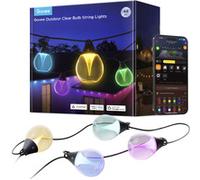 Guirnaldas luminosas para exteriores con lámparas transparentes, Lichterkette