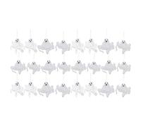 Guirnaldas portátiles de poliéster que se balancean en brisas, perfectas para decoraciones del hogar de festivales espeluznantes, decoraciones de banderines de Halloween