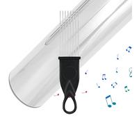 Guiro Metal Scraper | Instrumento de percusión de mano latino de acero inoxidable | Herramienta de entrenamiento musical de metal Guiro | Instrumento latino de rascador en estilo de peine para fiestas