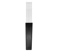 Guiro Scraper - 2-in-1 Metal Scraper & Brush, Rustproof, Anti-Slip Handle