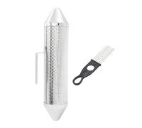 Guiro Shaker de metal con raspador, juguete musical de aprendizaje temprano, instrumentos musicales de percusión para vivir para vivir